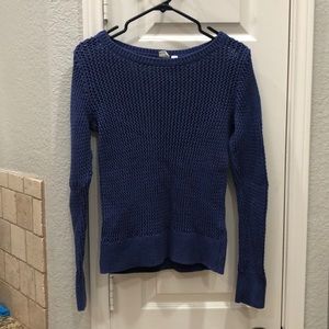 Gap blue knitted top.